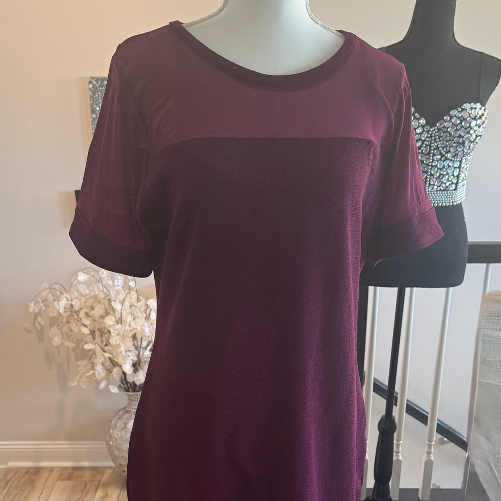 Elegant Purple Dress